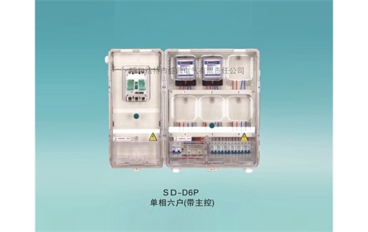 單項(xiàng)拼接裝電表箱-SD-D6P單相六戶